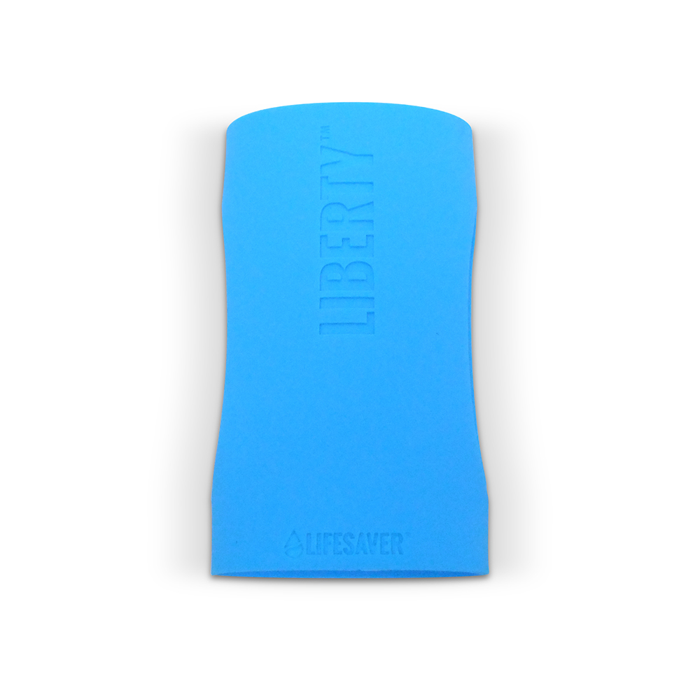 Liberty Accessory – Silicone Sleeve – Isolated – Blue